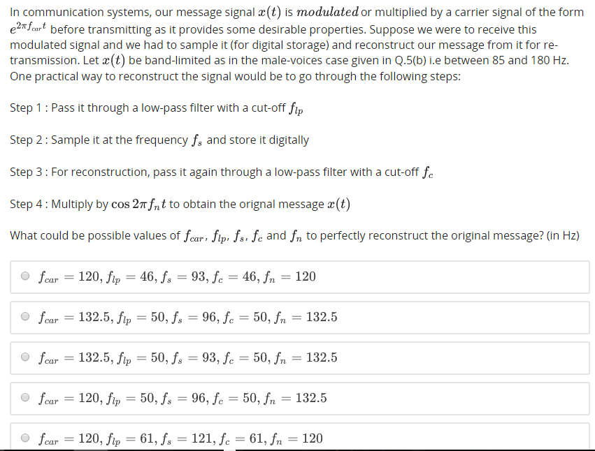 Solved Question 5 1 0 Point Possible graded a Which Of Chegg