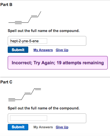 Solved Part B Spell Out The Full Name Of The Compound. | Chegg.com