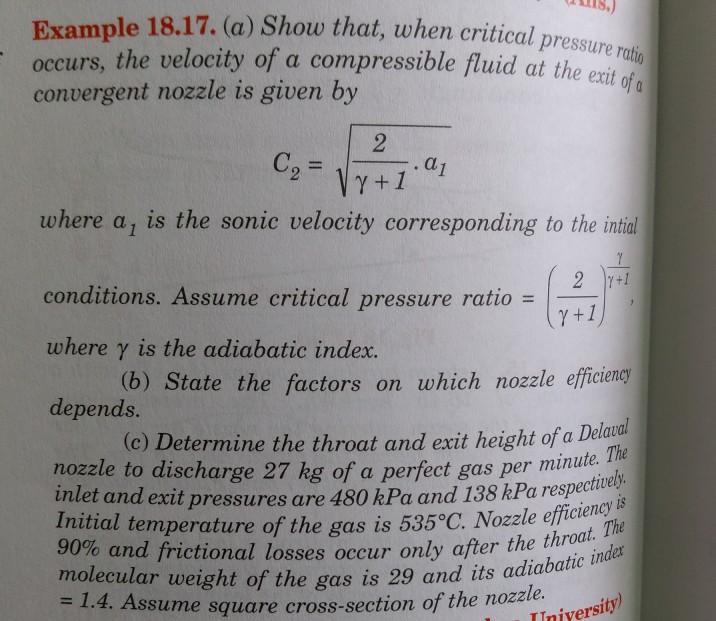 solved-a-show-that-when-critical-pressure-ratio-occurs-chegg