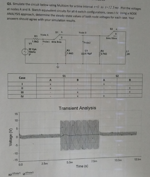 solved-simulate-the-circuit-below-using-multisim-for-a-time-chegg
