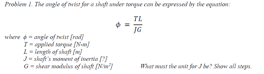 Angle Of Twist Formula Irene Underwood