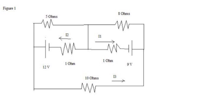 Solved Look at the circuit given in figure 1. Solve for the | Chegg.com