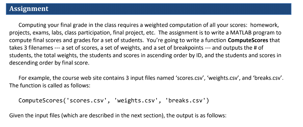 assignment computing meaning