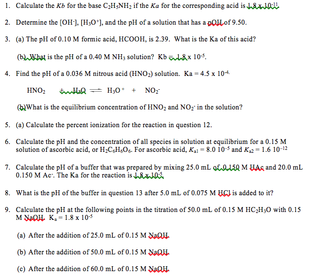 Solved Calculate the Kb for the base C2H5NH2 if the Ka for | Chegg.com