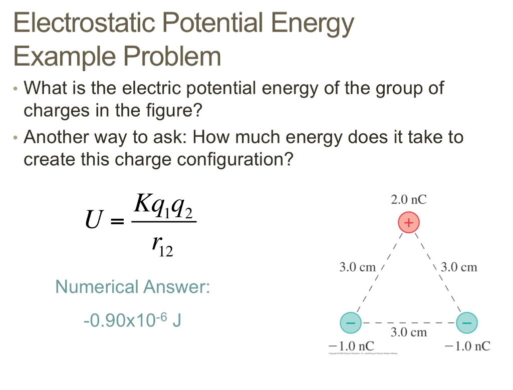 potential energy problem solving pdf