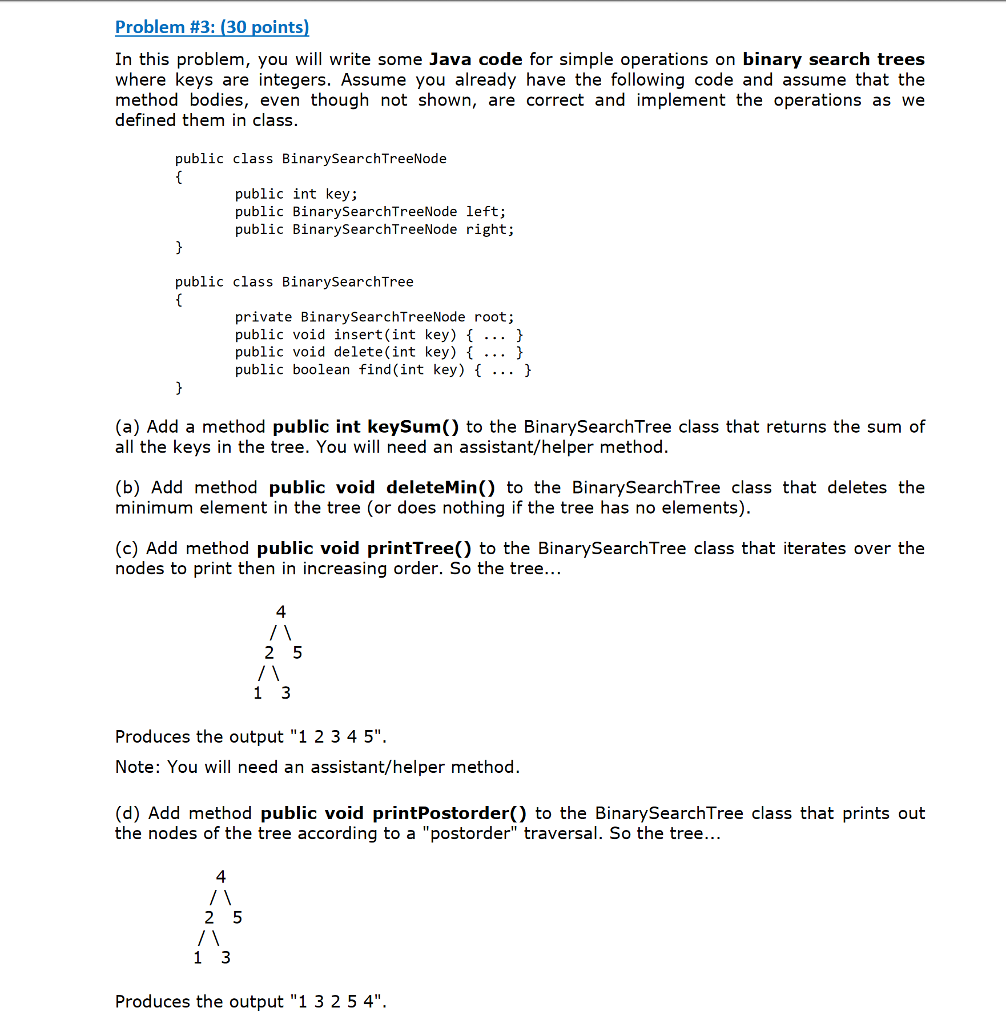Solved Problem #3: (30 points In this problem, you will | Chegg.com