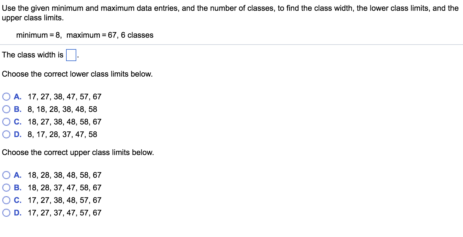 how-to-find-lower-class-limits-from-data