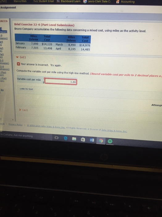 Solved Bruno Company Accumulates The Following Data Chegg