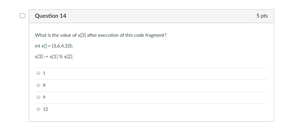 statements are ( always ) inside a method Images High... Solved Question 13 5 pts Which statement is false? You can | Chegg.com