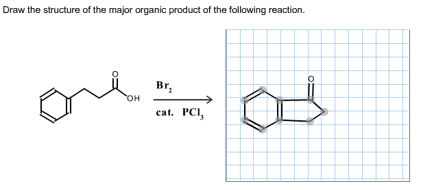 Solved Draw the structure of the major organic product of | Chegg.com