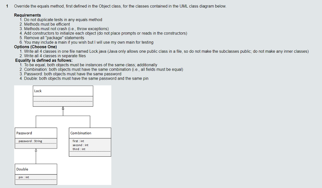 solved-1-override-the-equals-method-first-defined-in-the-chegg