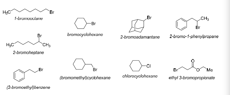 Solved H3C CH3 bromoyalohxano2 2-bromoadamantane | Chegg.com