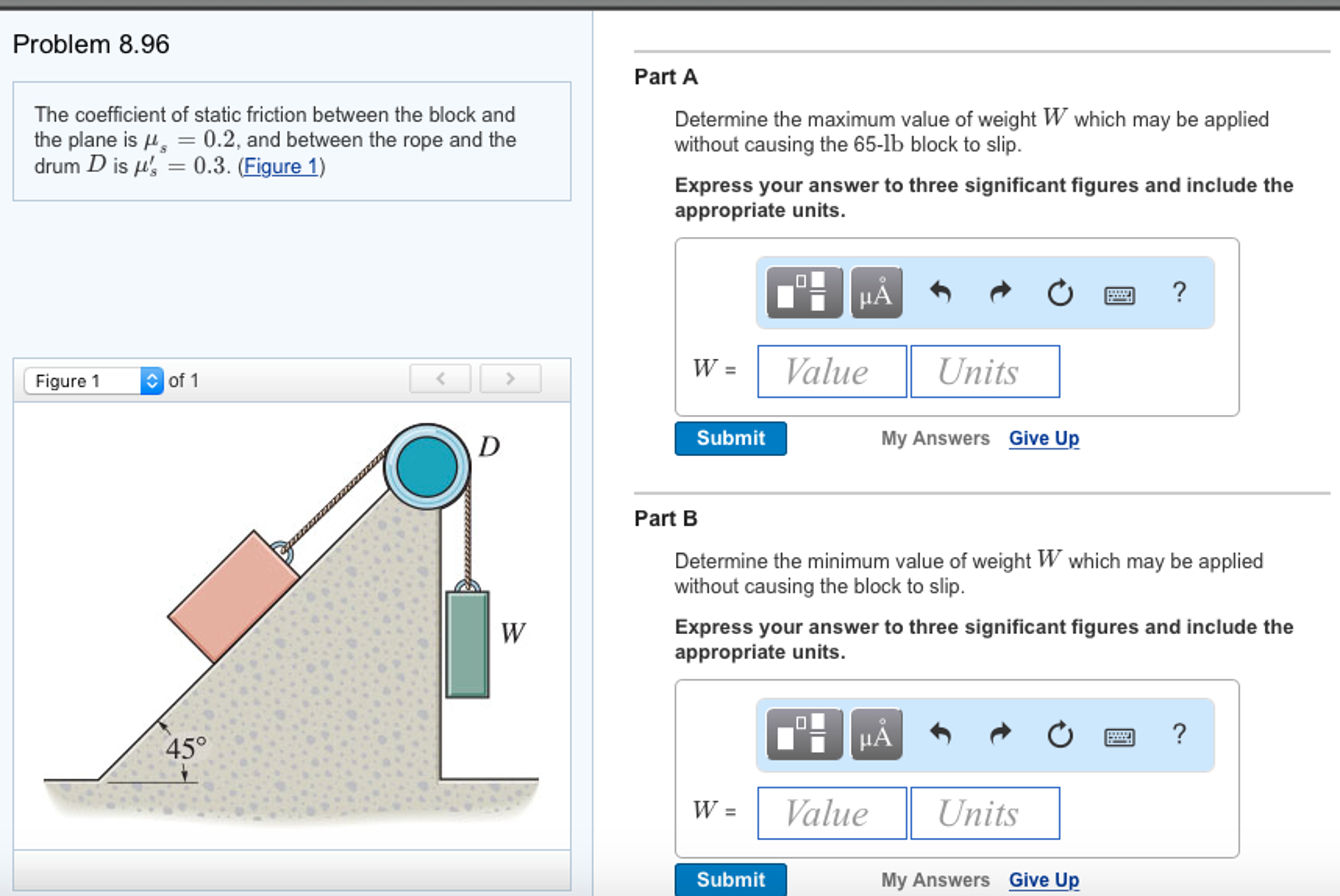 Formula For Finding Coefficient Of Static Friction