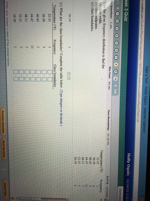 HOW TO FIND CLASS BOUNDARIES IN FREQUENCY DISTRIBUTION visual data 3