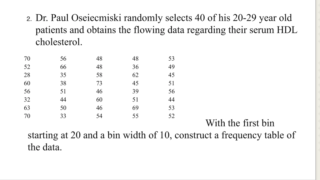 Solved Construct Frequencies Tables Using The Following | Chegg.com