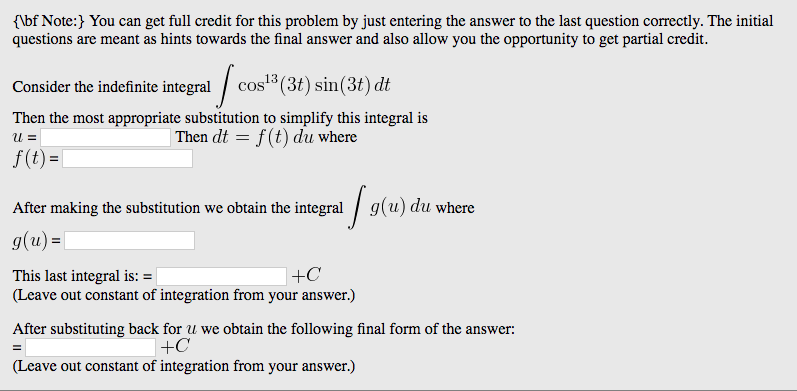 Solved you can get full credit for this problem by just chegg