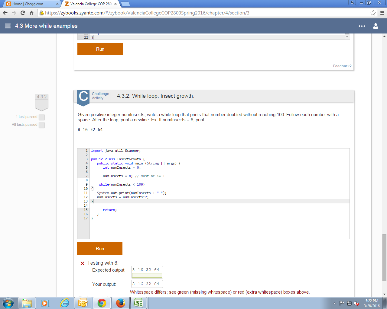 Solved Java Programming utilizing whitespace Given positive