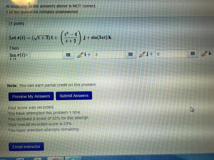 Solved Let R T Square Root T 3 I T 2 4 T 2 J Sin 3