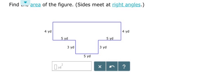 solved-find-the-area-of-the-figure-sides-meet-at-right-chegg