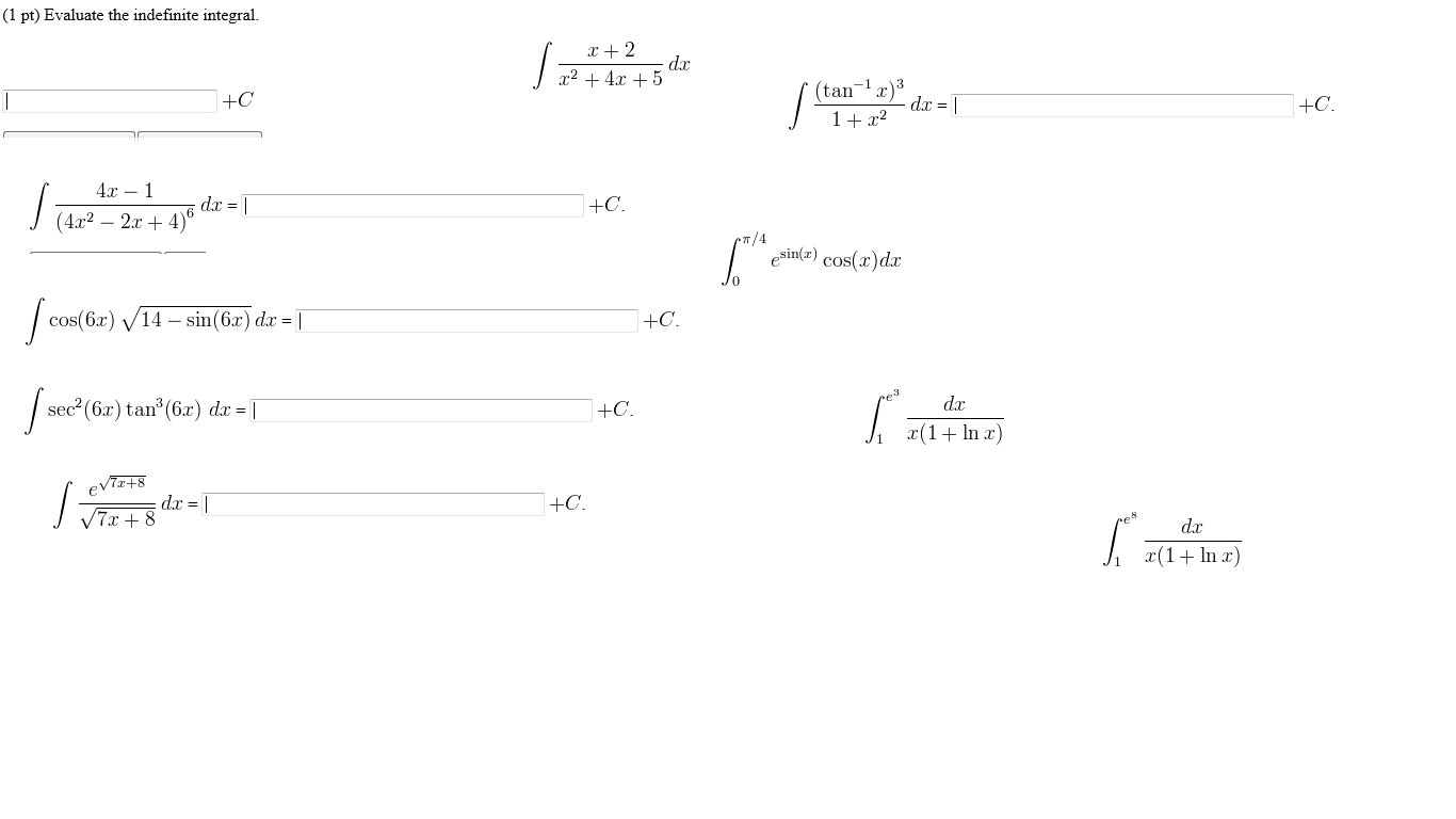 Evaluate The Indefinite Integral X 2 X2 4x 5 Dx C Chegg Com