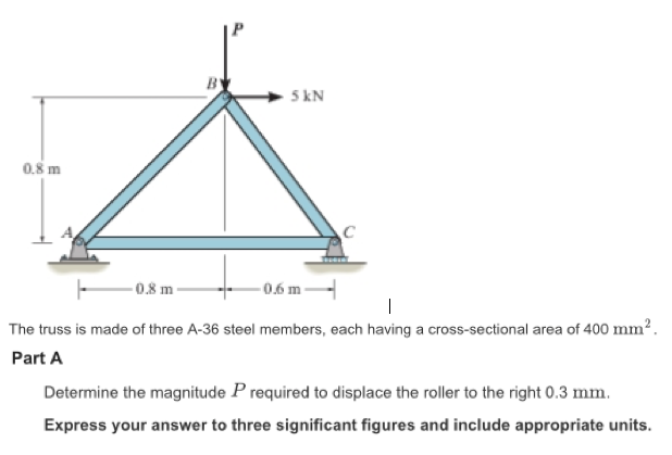 The A 36 Steel Column Having A Cross Sectional Area C