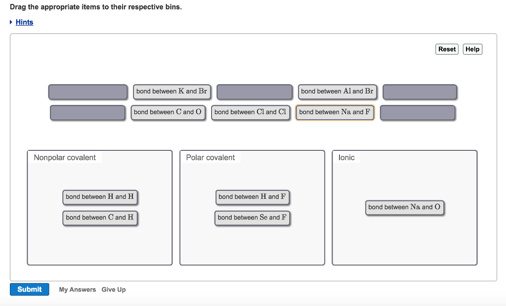 Solved Drag the appropriate items to their respective bins.