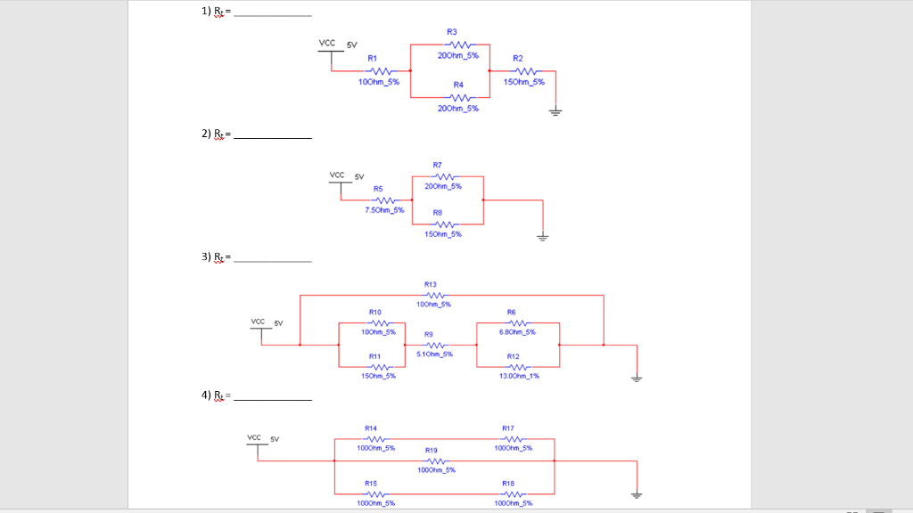 solving series parallel circuits problems