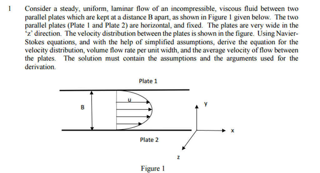 solved-consider-a-steady-uniform-laminar-flow-of-an-chegg