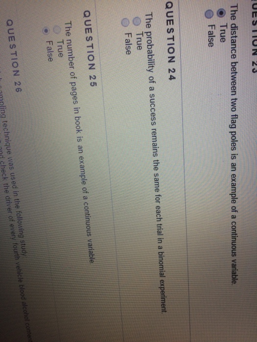 Solved The distance between two flag poles is an example of