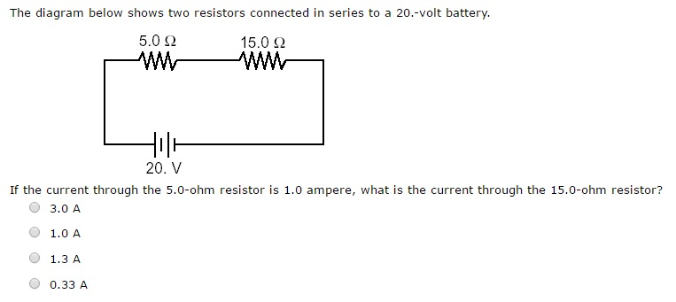 What Two Resistors In Series