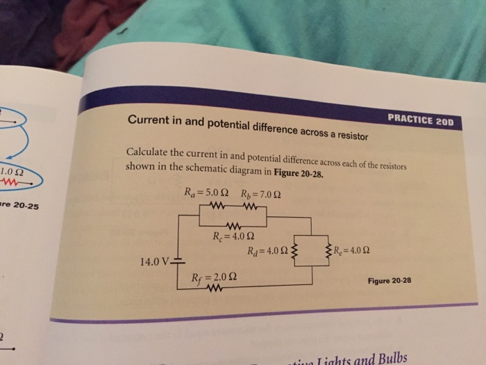 solved-current-in-and-potential-difference-across-a-resistor-chegg