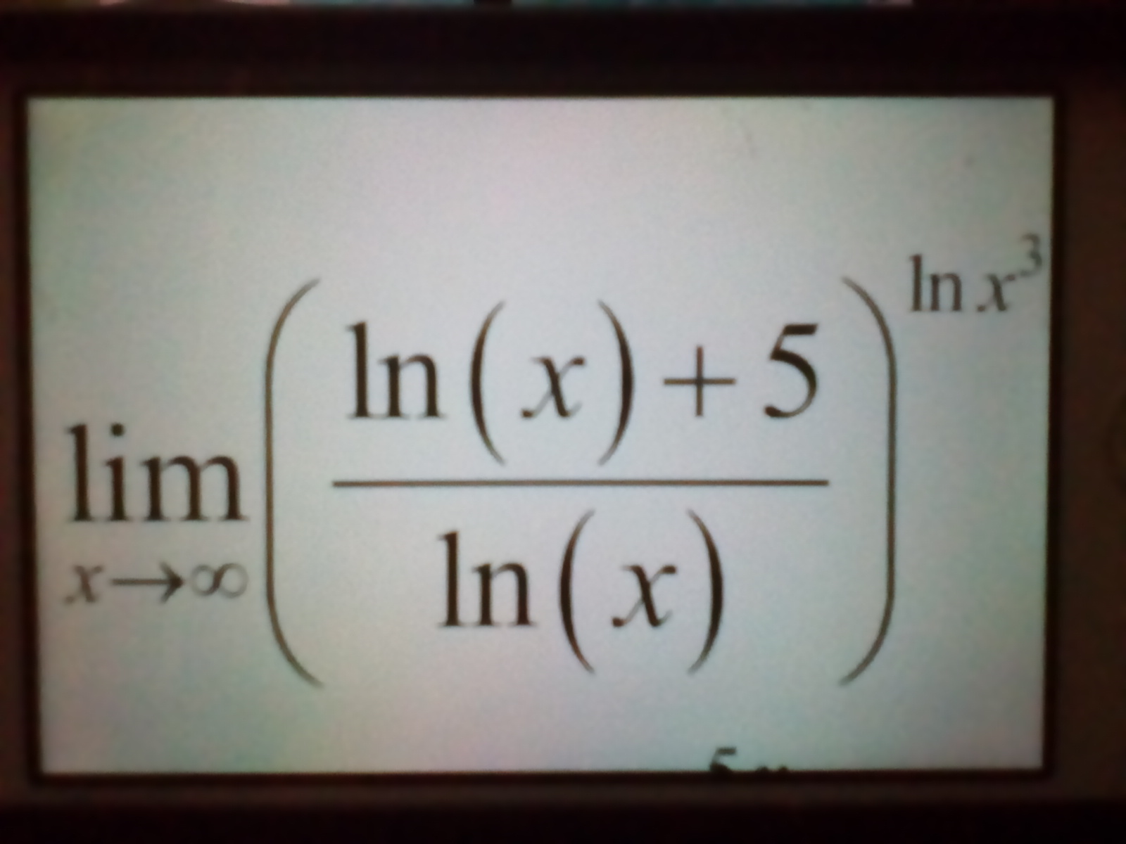 Solved lim n (x)+ ln (x n x | Chegg.com