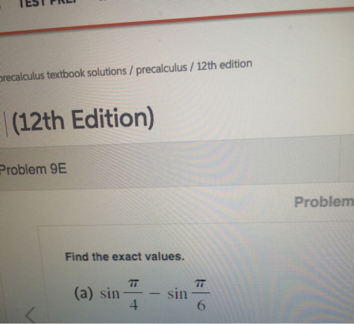 solved-find-the-exact-values-sin-pi-4-sin-pi-6-chegg