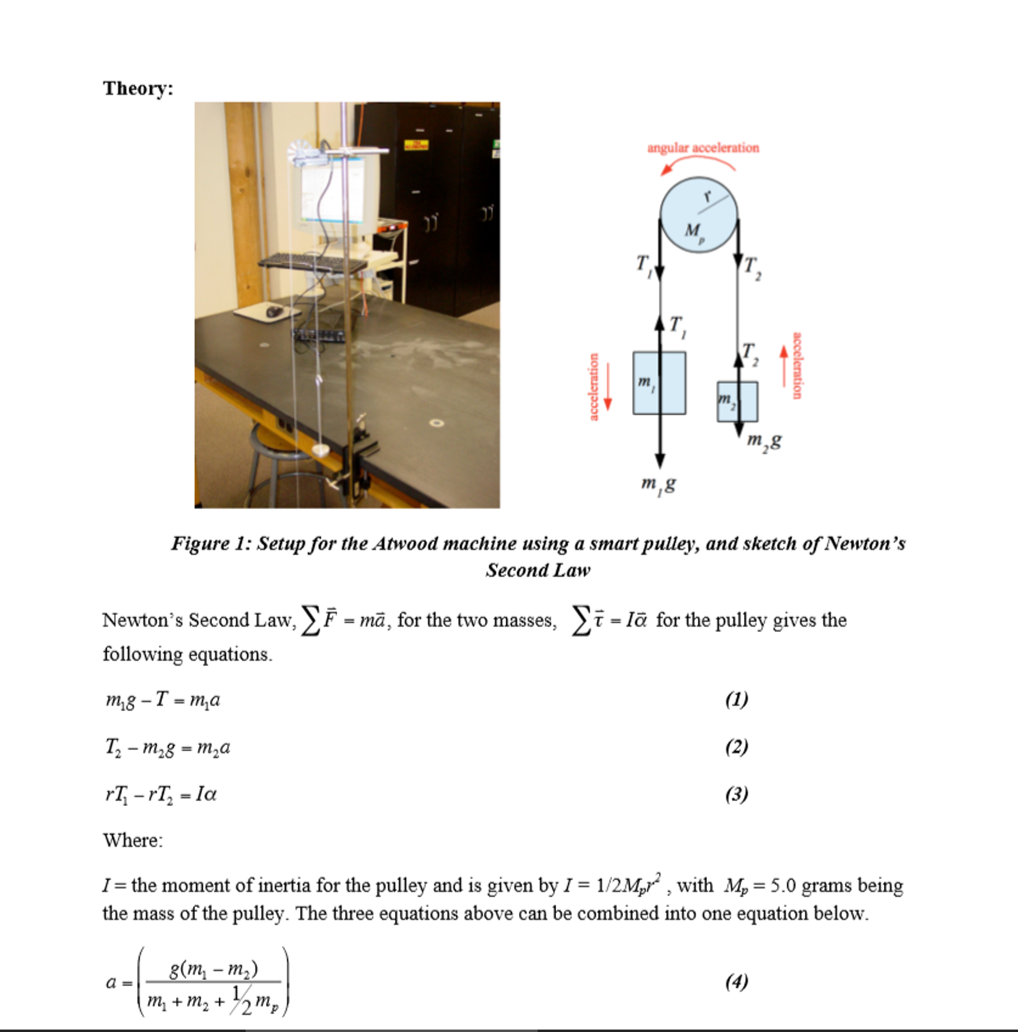 Solved For my lab we need to determine the unknown mass on