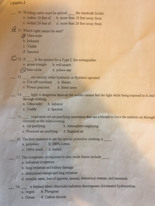 Solved Welding cable must be spliced the electrode holder.