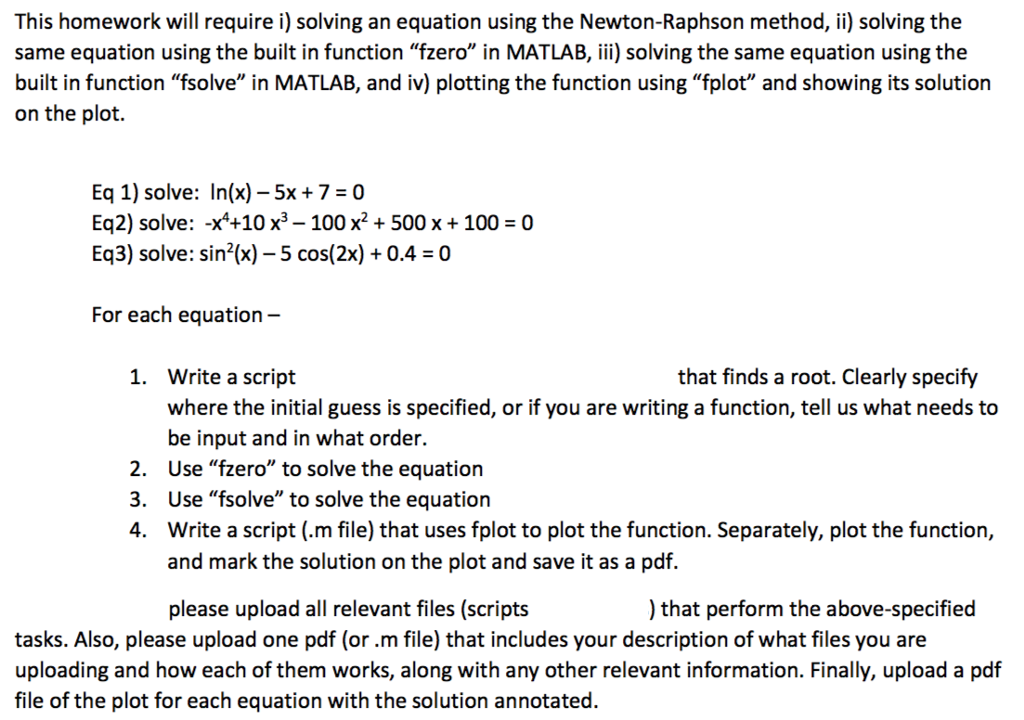 fsolve matlab