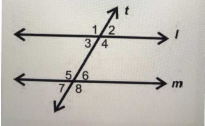 Solved: If Lines L And M Are Parallel, And Angle 2 Measure... | Chegg.com