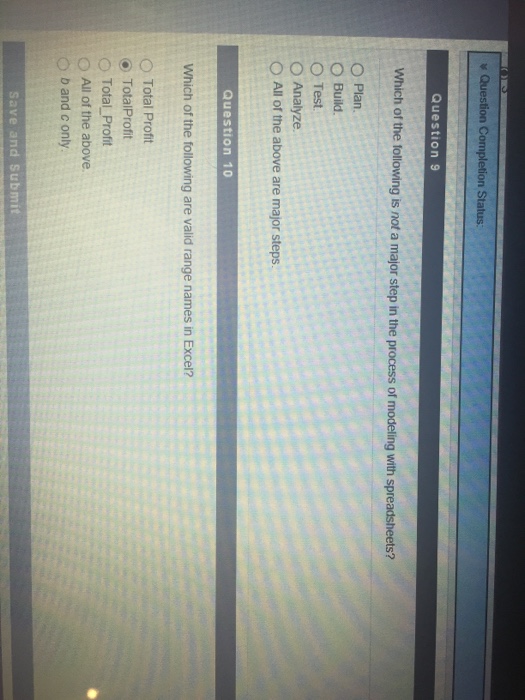 Solved Which of the following is not a major step in the | Chegg.com