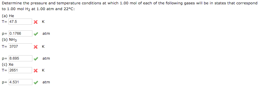 Solved Determine The Pressure And Temperature Conditions At | Chegg.com