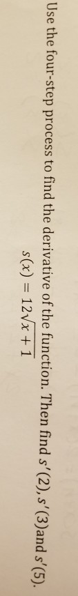 solved-use-the-four-step-process-to-find-the-derivative-of-chegg