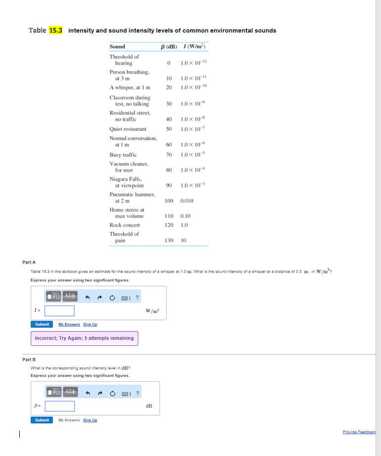 solved-table-15-3-intensity-and-sound-intensity-levels-of-chegg