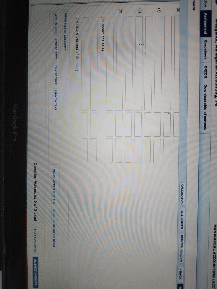 Solved Weygandt, Managerial Accounting, 7e MANAGERIAL ACC&hellip;