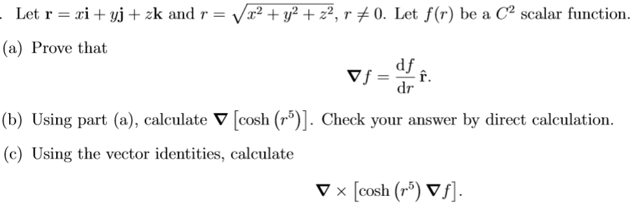 Solved Let R Xi Yj Zk And R Square Root X 2 Y 2