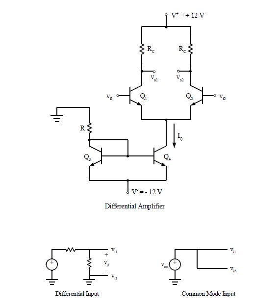 Solved Design with LTSpice for a differential Amplifier