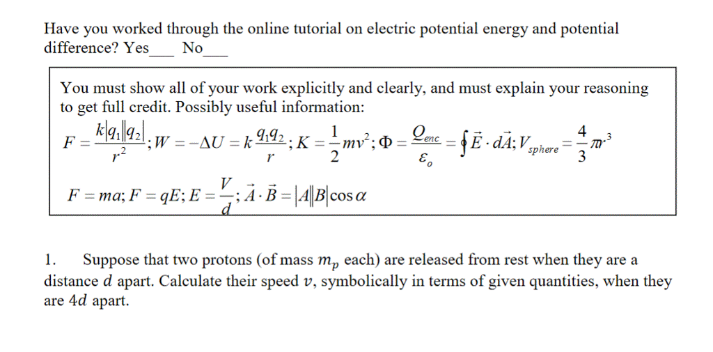 Solved: Have You Worked Through The Online Tutorial On Ele... | Chegg.com