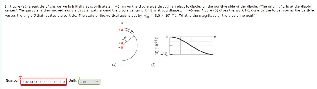 Solved A particle of charge +e is initially at coordinate z | Chegg.com