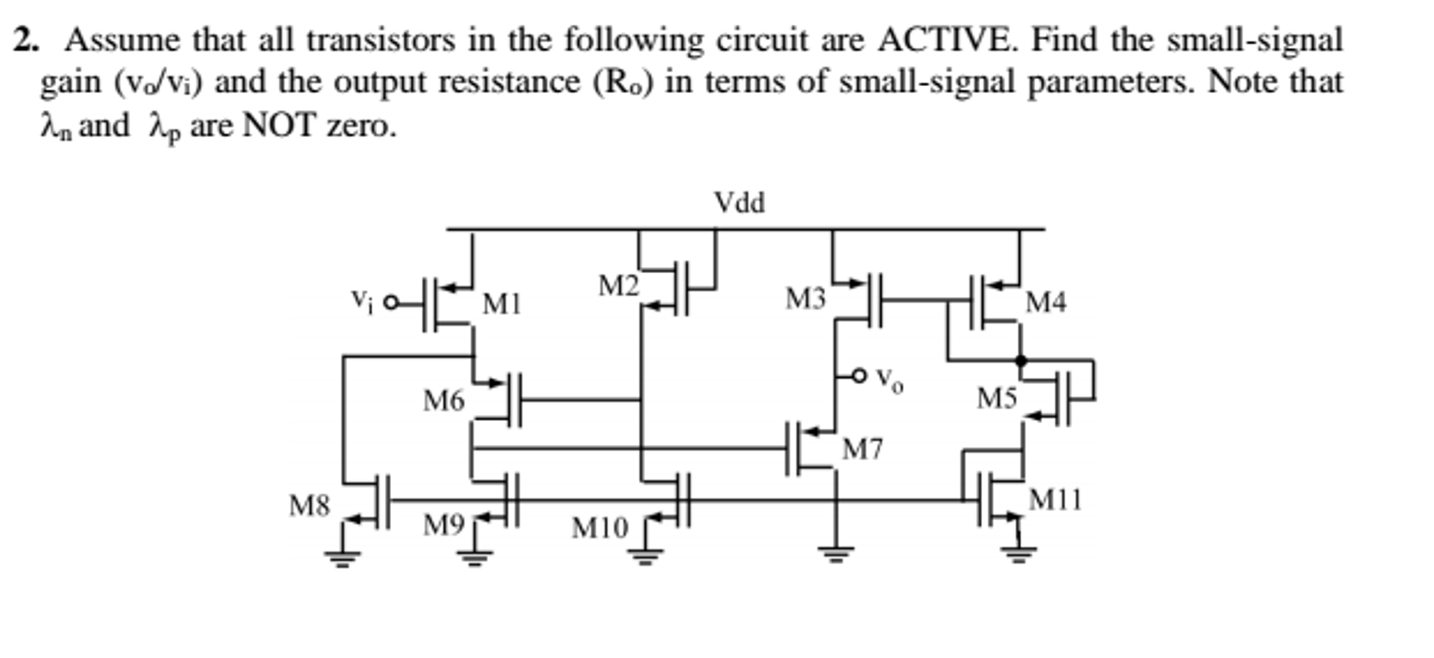 Solved Assume That All Transistors In The Following Circuit 2047