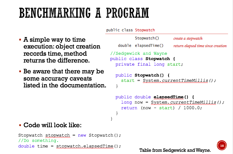 Benchmarking Algorithms Summary: In this homework, | Chegg.com