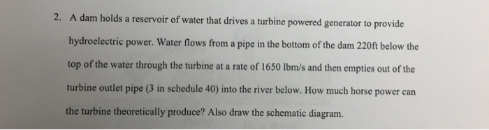 dam reservoir critical thinking answers