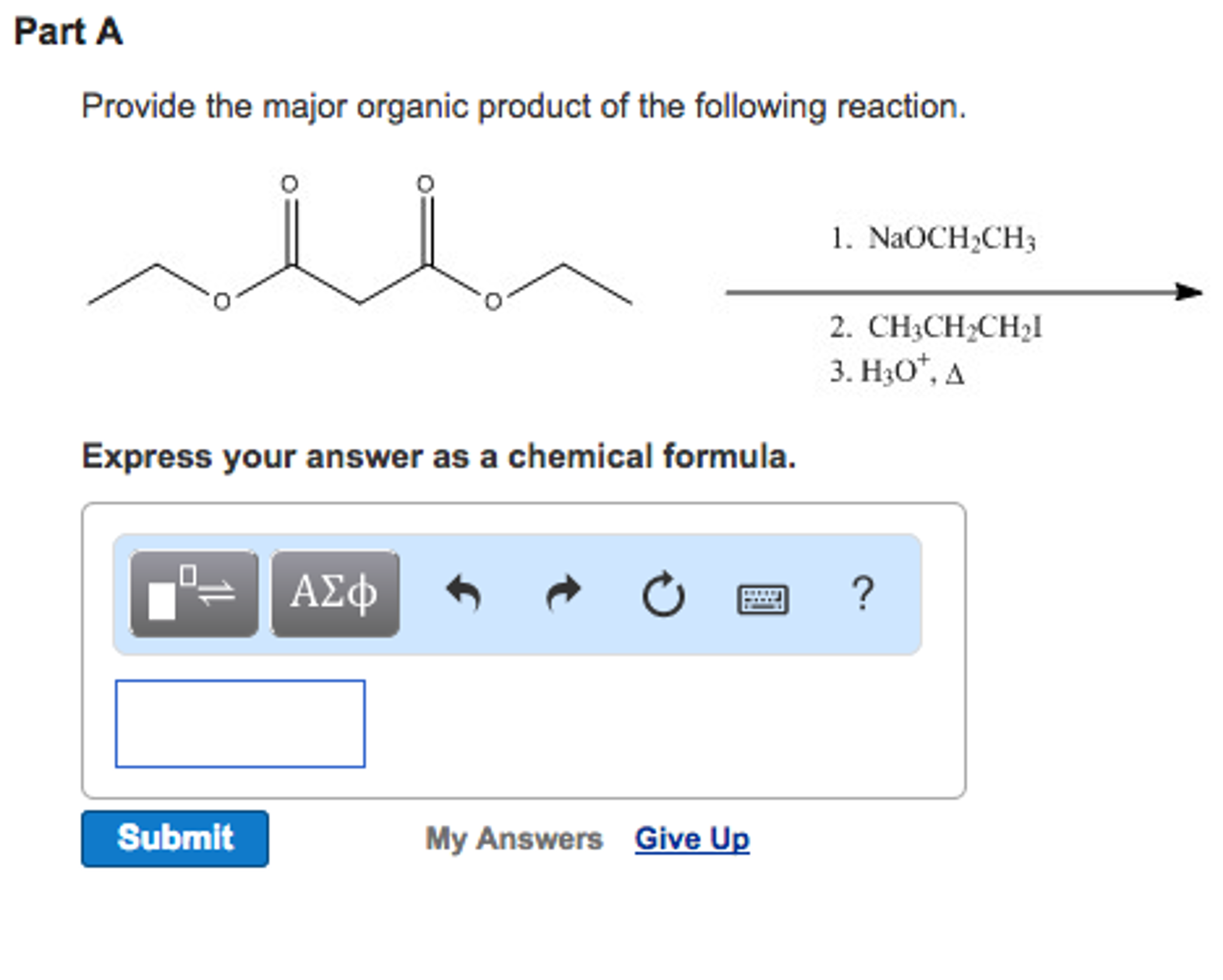 Provide The Major Organic Product Of The Following Solved Provide the major organic product of the following | Chegg.com